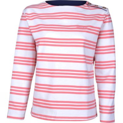 Sueter Brakeburn Bella Crew Mujer Coral - Chile XWV820745
